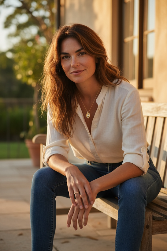 Lily briolette diamond and 18ct yellow gold pendant by Nigel Milne