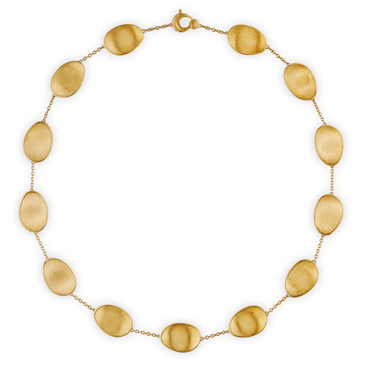 Lunaria 18ct yellow gold necklace by Marco Bicego