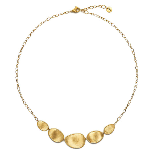 Lunaria 18ct yellow gold necklace by Marco Bicego