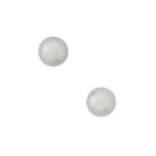 7-7.5mm Tahitian pearl earstuds by Schoeffel