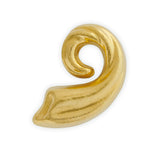 Textured 18ct yellow gold brooch by Lalaounis