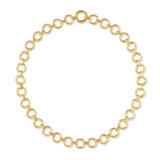 Jaipur Link 18ct yellow gold link necklace by Marco Bicego