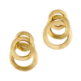 Jaipur Link 18ct yellow gold earrings by Marco Bicego