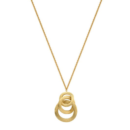 Jaipur Link 18ct yellow gold pendant by Marco Bicego