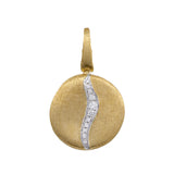 Jaipur 18ct yellow gold and diamond Accent Pendant by Marco Bicego