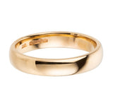 4mm 9 ct yellow gold wedding ring